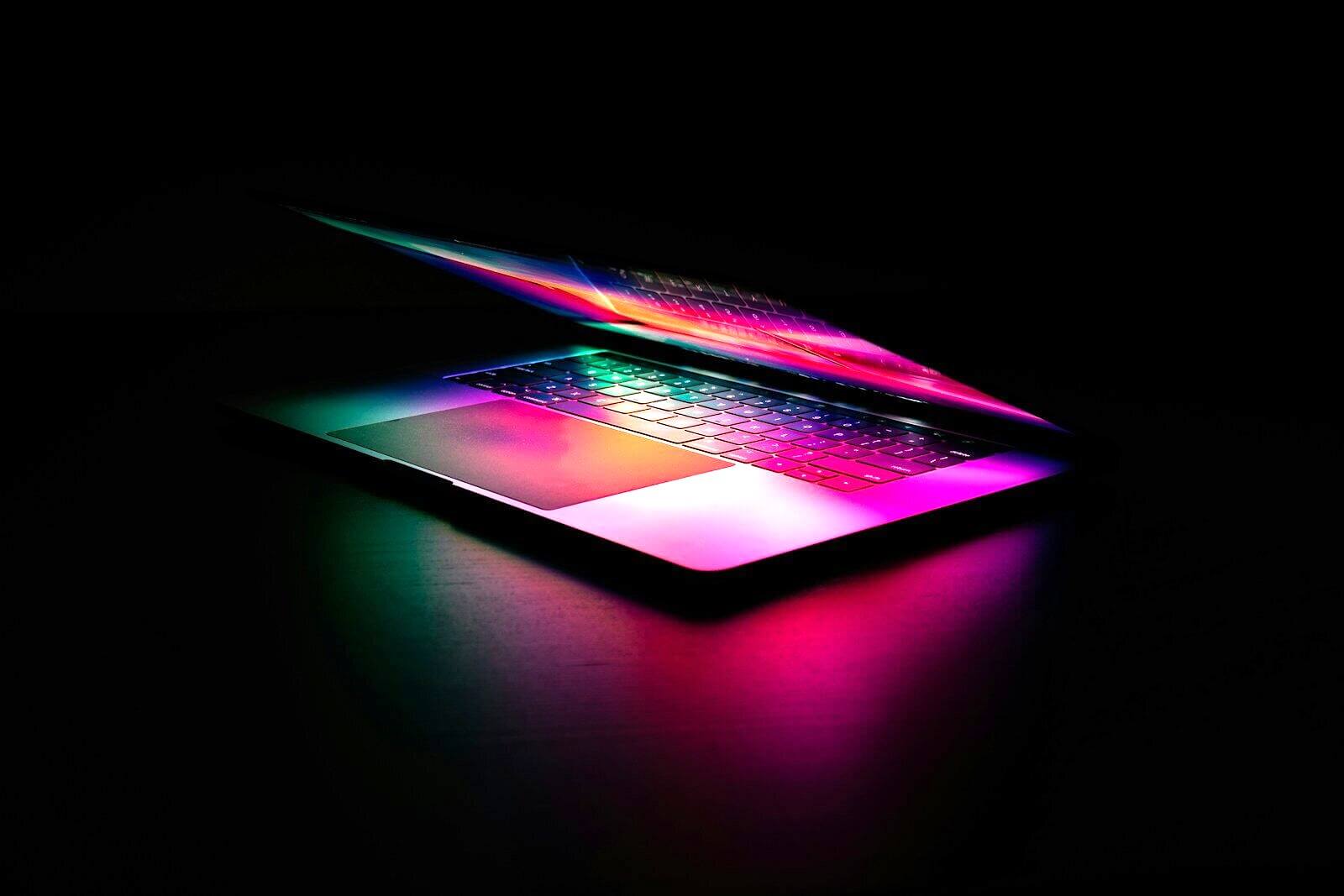 pink and black heart shape light